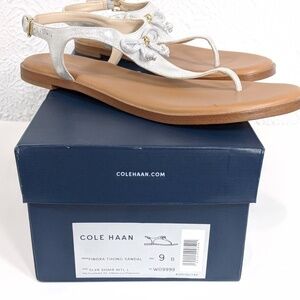 Cole Haan Findra Thong Flat Dress Sandal